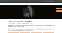 Desktop Screenshot of pro-active-it.nl